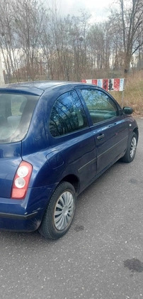 Nissan Micra cena 3999 przebieg: 166483, rok produkcji 2004 z Wrocław małe 56